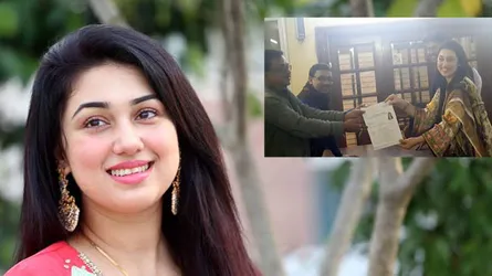 নারী ও শিশুদের জন্য কাজ করতে এমপি হতে চান অপু বিশ্বাস