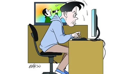 ধরা পড়ে গেলাম