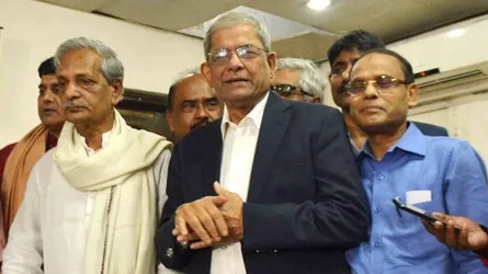 প্রধানমন্ত্রীর জাতীয় ঐক্যের ডাক মেনে নেয়ার কোনো কারণ নেই : মির্জা ফখরুল