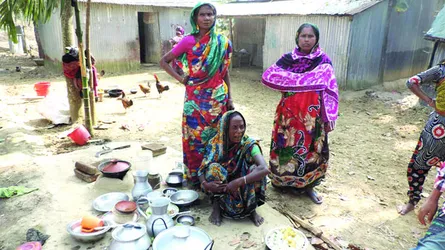 ভালুকায় উচ্ছেদ আতঙ্কে ৪০টি দরিদ্র পরিবার