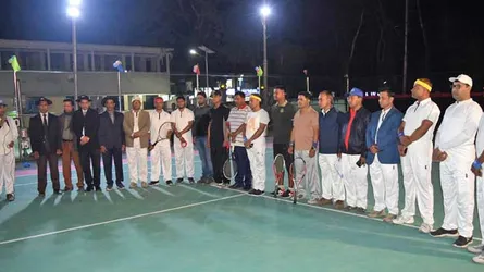 হাতিয়ায় লন টেনিস টুর্নামেন্টের উদ্বোধন