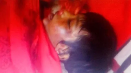 মায়ের সামনেই করুন মৃত্যু শিশু নুসরাতের