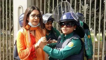 বিএনপিনেত্রী নিপুণ রায় চৌধুরীর কারামুক্তি