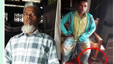 পাওনা টাকা আদায়ে শেকলে বেঁধে নির্যাতন