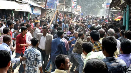 ধুনটে আ’লীগের দুই গ্রুপে সংঘর্ষ : আহত ১৪
