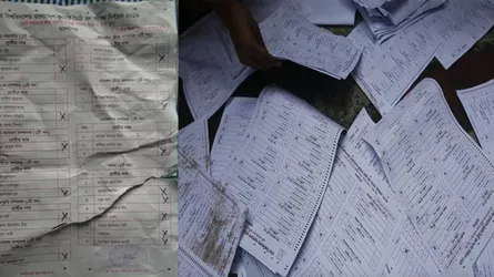 যেভাবে উদ্ধার হয় বস্তাভর্তি সিল মারা ব্যালট