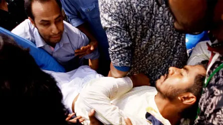 ছাত্রলীগের হামলায় ভিপি প্রার্থী নুরুল হক নূর আহত