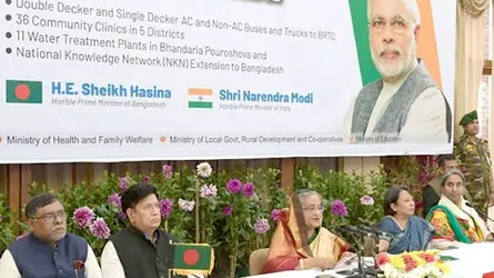 বাংলাদেশ-ভারত সম্পর্ক বিশ্বে একটি রোল মডেল : প্রধানমন্ত্রী
