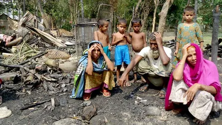 ‘আমরা না খায় থাকতাম পারবাম, আমার নাতিডিরে কি খাওয়াই’