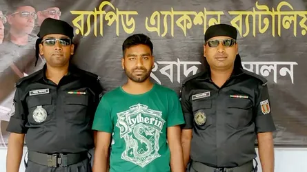 গাজীপুরে স্কুলছাত্রীকে গণধর্ষণের মূল আসামী গ্রেফতার