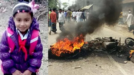 ট্রাক্টর চাপায় প্রাণ গেল ফুটফুটে এই শিশুর