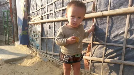 অনিশ্চিয়তায় রোহিঙ্গা শিশুর জীবন