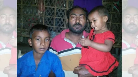 শিশু সন্তানদের জন্য বাঁচতে চান ব্রেন টিউমারে আক্রান্ত মিন্টু