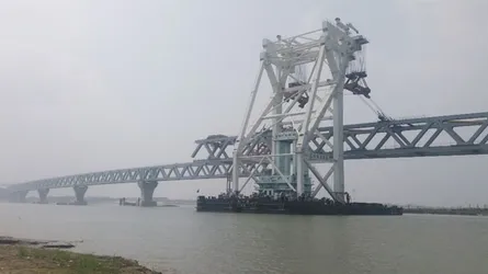 বৃহস্পতিবার বসছে পদ্মাসেতুর ৯ম স্প্যান
