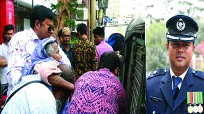 অসুস্থ বৃদ্ধা মাকে রাস্তায় ফেলে পালাচ্ছিল  দুই ছেলে