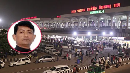 পিস্তল ও গুলিসহ বিমানবন্দরে আওয়ামী লীগ নেতা আটক