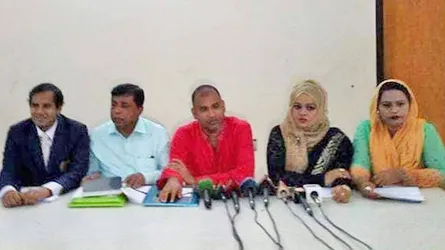 মন্ত্রী দস্তগীর গাজীর বিরুদ্ধে সংবাদ সম্মেলন