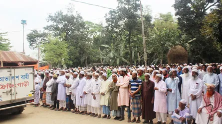নিউজিল্যান্ডে নিহত জাকারিয়ার দাফন সম্পন্ন