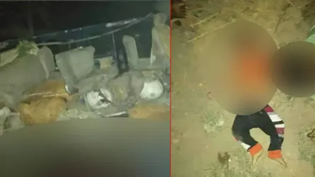 নিহত ৮ জনের লাশ রাস্তায় পড়ে ছিল