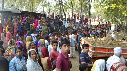 দেবিদ্বারে মাটিবাহী ট্রাক্টরের চাপায় বৃদ্ধা নিহত