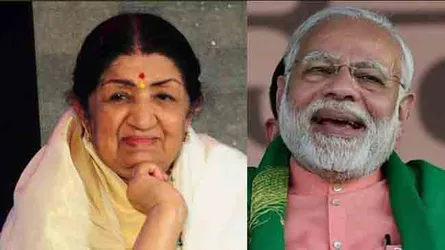 লতা মঙ্গেশকারের নতুন গান, গীতিকার নরেন্দ্র মোদি