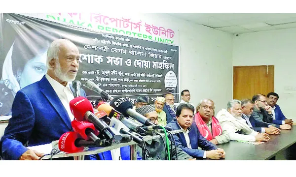 কোনো শক্তিই দেশকে বিরাজনীতিকরণ করতে পারবে না : মঈন খান