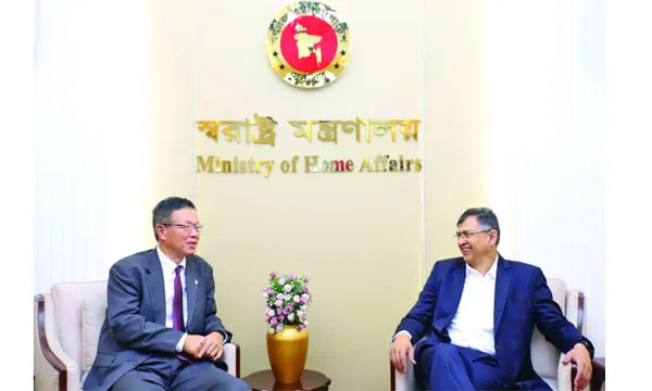 পুলিশ পুনর্গঠনে জাপানের  সহযোগিতা চেয়েছেন স্বরাষ্ট্রমন্ত্রী