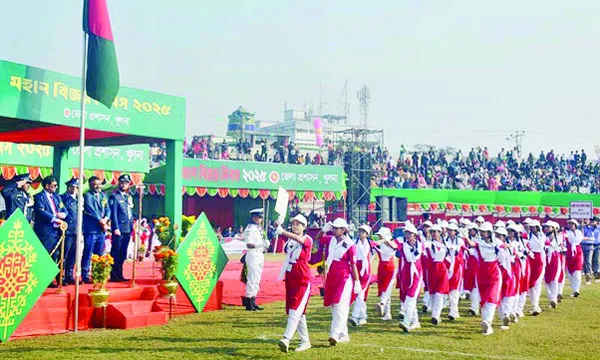খুলনায় বিজয় দিবস উদযাপিত