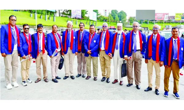 বিপিজেএর ১২ সদস্যের প্রতিনিধি দলের নেপাল যাত্রা