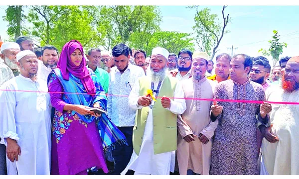 তানোরে ব্রিজ ও সংযোগ সড়ক উদ্বোধন অধ্যাপক মুজিবুর রহমানের