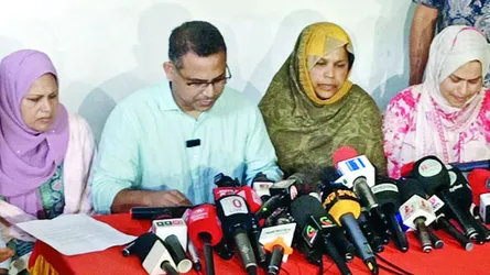 সংবাদ সম্মেলনে সুষ্ঠু তদন্ত ও দৃষ্টান্তমূলক বিচার দাবি