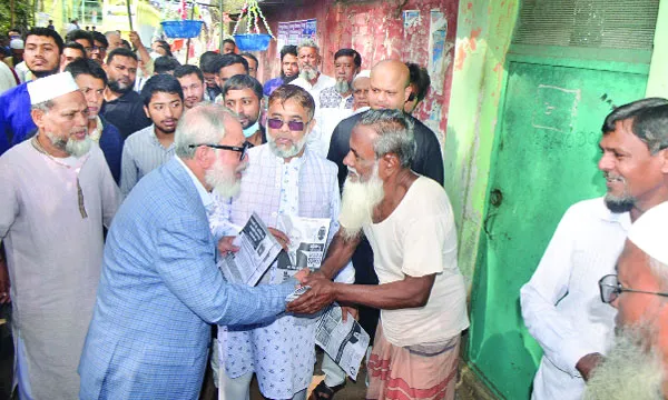 উন্নয়ন ও জনদুর্ভোগ নিরসনের প্রতিশ্রুতি জামায়াত প্রার্থী : ডা: ফজলুল হকের