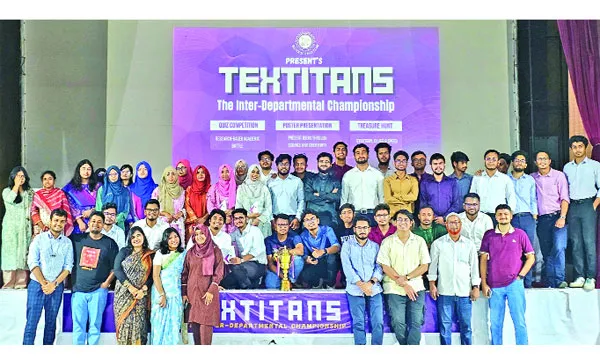 বুটেক্স সায়েন্স ক্লাবের  আন্তঃবিভাগীয় প্রতিযোগিতা টেক্সটাইটেন্স অনুষ্ঠিত