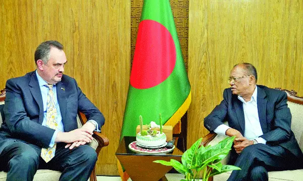 পরিবেশ, বন ও জলবায়ু পরিবর্তন মন্ত্রীর সাথে মার্কিন রাষ্ট্রদূতের সাক্ষাৎ