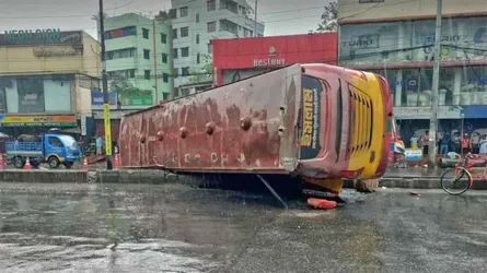 নর্দ্দায় ইসলাম পরিবহনের বাস দুর্ঘটনায় নিহতের সংখ্যা বেড়ে ৪