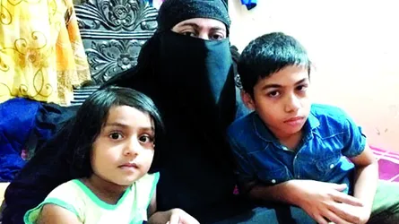 ছাইচাপা পড়েছে নাহিদার দুই সন্তানের স্বপ্ন
