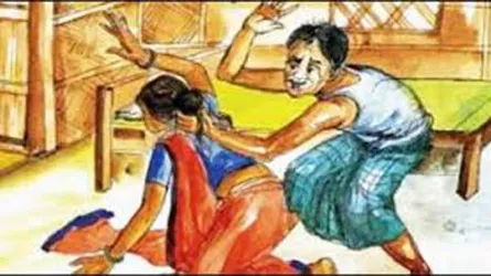 যৌতুকের দাবিতে গৃহবধূর চুল কেটে নির্যাতন : স্বামী-শাশুড়ী আটক