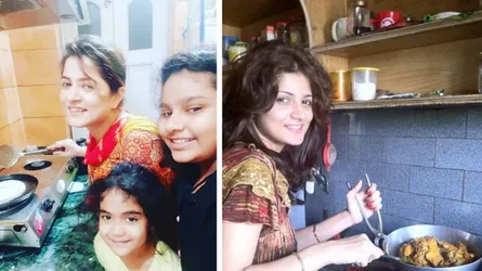 রান্নাঘরে শ্রাবন্তী, ভাইরাল অভিনেত্রীর ব্যক্তিগত ছবি