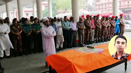 নিজ দফতরে সোহেলের প্রথম জানাজা সম্পন্ন
