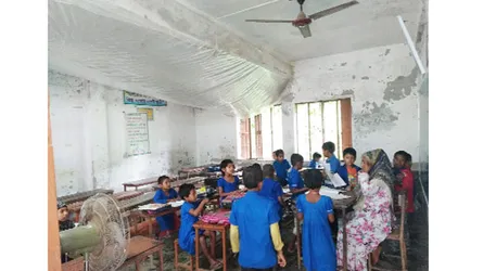 আগৈলঝাড়ায় ২৮টি প্রাথমিক বিদ্যালয়ের ভবন ঝুঁকিপূর্ণ
