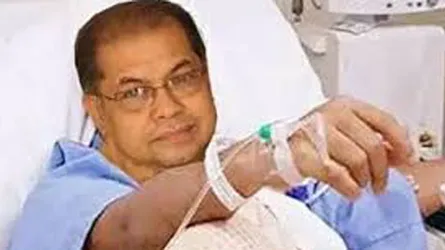 সুবীর নন্দী লাইফ সাপোর্টে