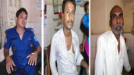 আসামীকে ছাড়াতে পুলিশের ওপর ছাত্রলীগের হামলা, ৩ পুলিশ আহত