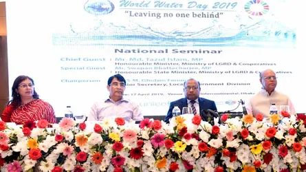দেশে সুপেয় পানি সরবরাহ শতকরা ৮৮ ভাগ : এলজিআরডি মন্ত্রী