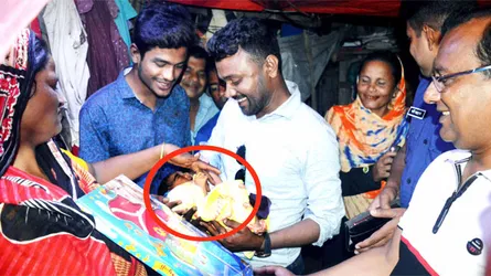 রাঙ্গাবালীতে পাগলীর পিতৃপরিচয়হীন সন্তানের পাশে দাঁড়ালেন ইউএনও