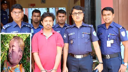লক্ষ্মীপুর থেকে নিজ সন্তান হত্যাকারী যুবক আটক