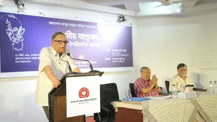 বিরোধী মনোভাবকে সহ্য করতে হবে : আকবর আলি খান