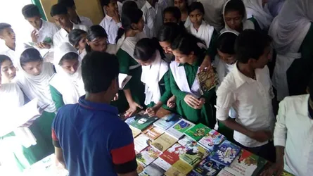 রাজবাড়ীর ৪ স্কুলে ‘ইশকুল বইমেলা’