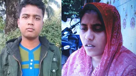 প্রেমিক পুলিশ সদস্যের বাড়িতে বিষের বোতল নিয়ে প্রেমিকার অবস্থান