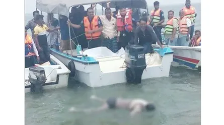 চাঁদপুরের মেঘনায় নিখোঁজ পুলিশের লাশ মিললো বরিশালের হিজলায়