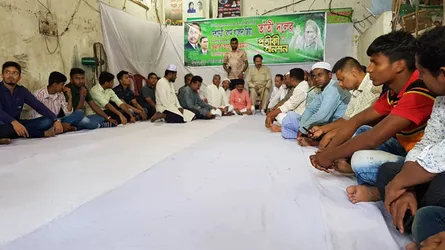 খালেদা জিয়ার মুক্তির দাবিতে তাঁতী দলের প্রতীকী অনশন